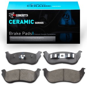 Ford Explorer Brake Pads - Rear - R1 Concepts - R1 Ceramic - `02-`05 Ford Explorer Brake Pads - Rear - R1 Concepts - R1 Ceramic - `02-`05